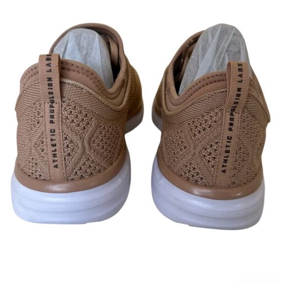 APL Men's Carmel Chocolate White Techloom Athletic Phantom Sneakers NWT - Picture 4 of 10